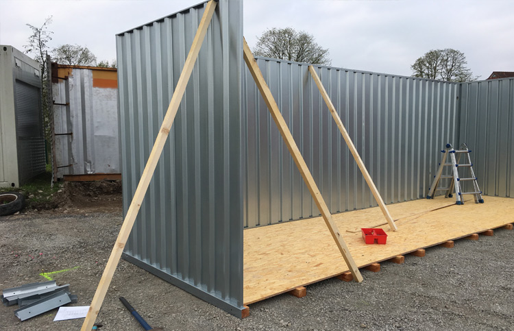 Reifenlagerhallen mit System bauen