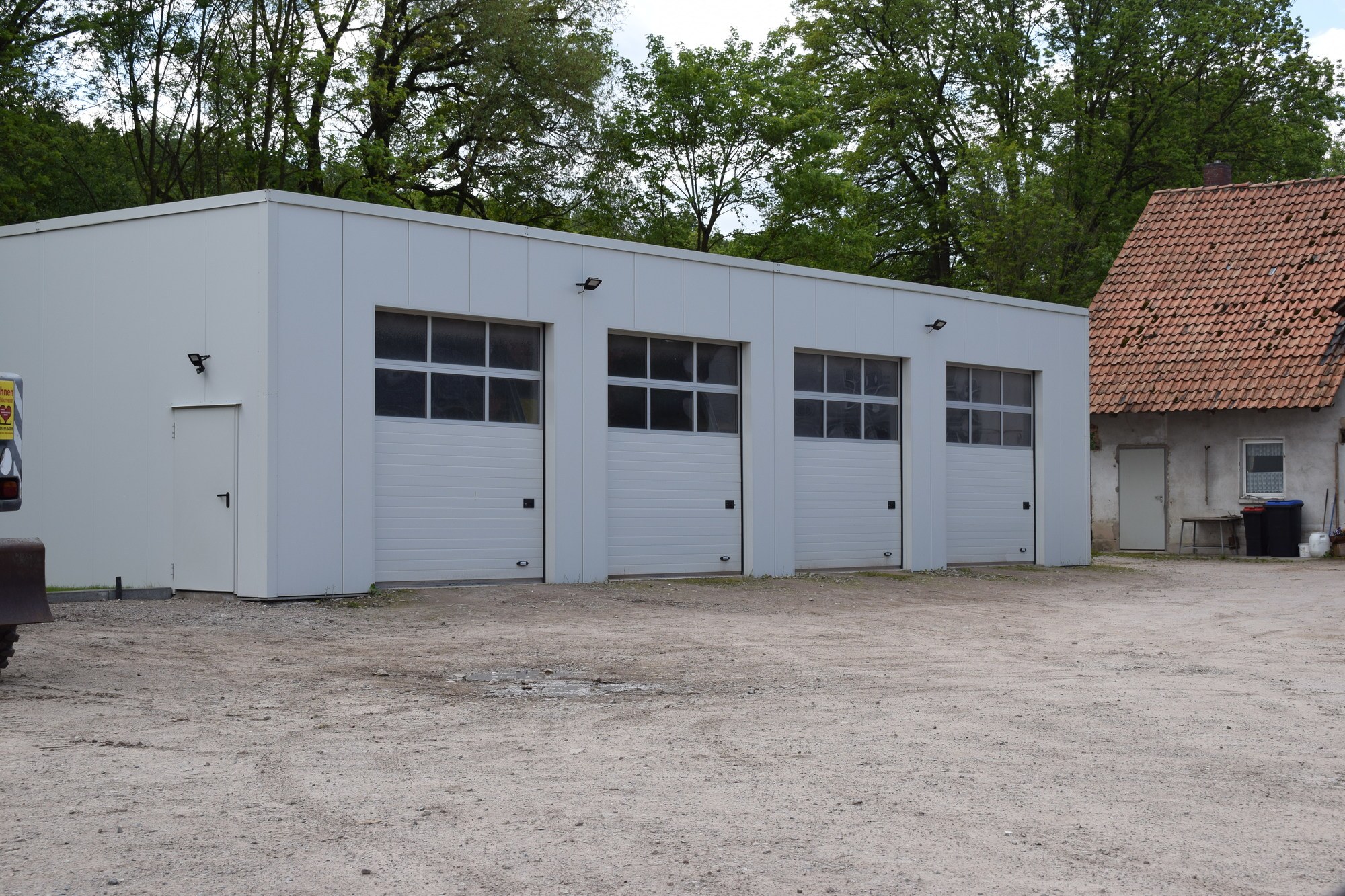Werkstatthalle Bauen Hallenbau Individuell Hacobau Gmbh