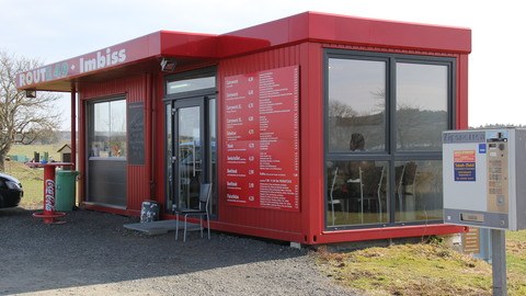 Verkaufspavillon Verkaufscontainer Gastronomiecontainer