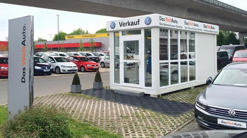 VW WeltAuto Verkaufspavillon