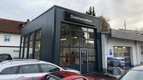 Werkstatthallenbau für KFZ Betriebe.