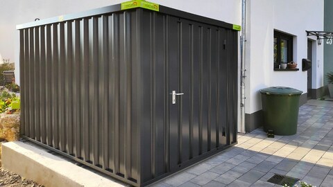 Lagercontainer lackiert günstig kaufen von Hacobau GmbH