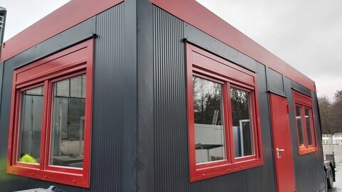 Bürocontainer aus Stahl von Hacobaucontainer von Hacobau aus Stahl