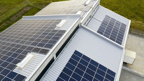 Solardächer Industriebauten