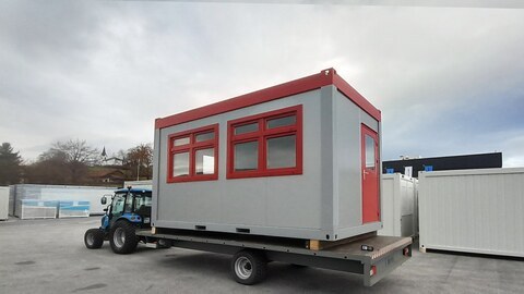 Aufenthaltscontainer günstig kaufen von Hacobau GmbH