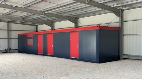 Aufenthaltscontainer günstig kaufen von Hacobau GmbH