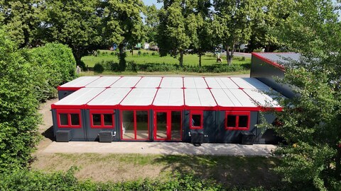 Bürocontainer Standard mit Hacobau GmbH günstig bauen