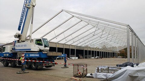 Industriezelte von Hacobau GmbH günstig kaufen