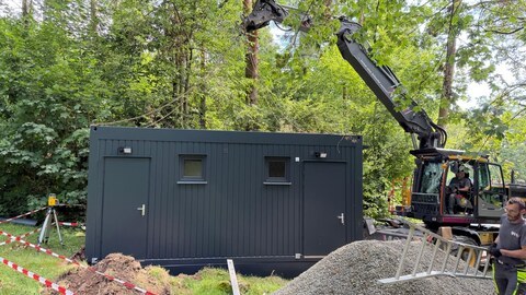 Sanitaercontainer Toilettencontainer WC-Container von Hacobau GmbH Sanitärcontainer von Hacobau GmbH günstig kaufen