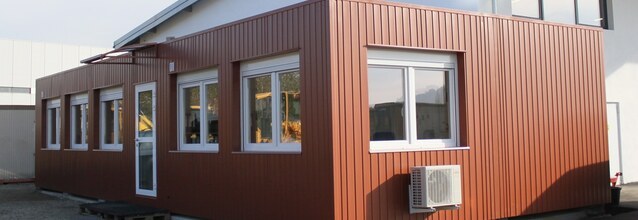 Buerocontainer von Hacobau GmbH günstig kaufen Buerocontaineranlagen von Hacobau GmbH günstig kaufen