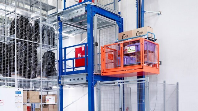 Materialaufzug / Lastenaufzug / Etagenheber / Etagenwarenlift von Hacobau GmbH kaufen Materialaufzug / Lastenaufzug von Hacobau GmbH kaufen