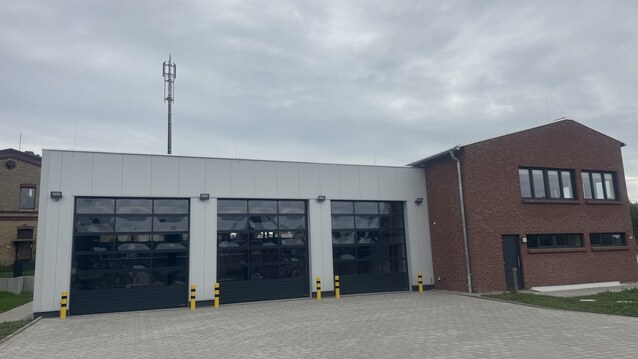 Feuerwehrgerätehäuser bauen mit Hacobau Fahrzeughallen bauen mit Hacobau