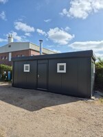 Sanitärcontainer von Hacobau