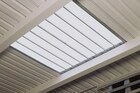 Lichtfeld im Dach aus 16 mm dicke Doppelstegplatten aus Polycarbonat
