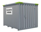 Werbetafeln für Container