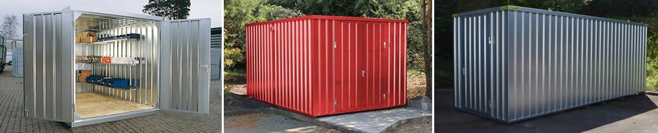 Lagercontainer, Materialcontainer und Baucontainer made in germany