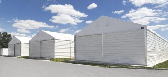 Zelthallen TÜV Zertifiziert von Hacobau GmbH kaufen Zelthallenbau von Hacobau GmbH