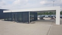 Verkaufspavillon Verkaufscontainer Büropavillon günstig bauen
