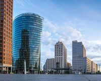 Potsdamer Platz, Berlin. Early morning