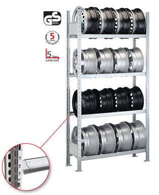 Regale für Felgen