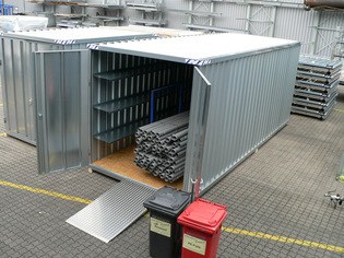 Baucontainer verzinkt