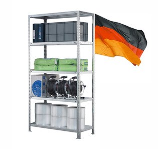 Fachbodenregale als Schraubsystem günstig kaufen. Lagerregale schnell leferbar zu günstigen Preisen.