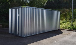 Materialcontainer 2 x 6m verzinkt