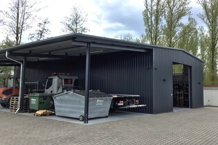 Lagerhallen für Gewerbe und Industrie bauen Lagerhallen bauen in Systembauweise