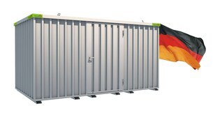 Baustellencontainer 4m x 2m
