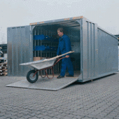 Lagercontainer Baucontainer Schnellbaucontainer Lagercontainer Materialcontainer made in germany