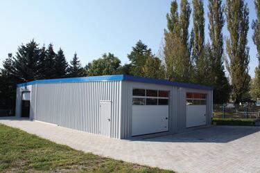 Lagerhallen / Leichtbauhallen günstig bauen dank Modulbauweise Leichtbauhalle als Lagerhalle günstig kaufen
