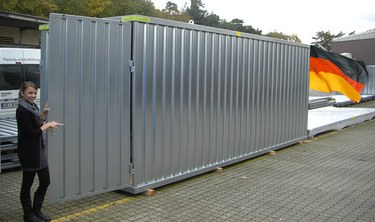 Materialcontainer 6m x 2m verzinkt
