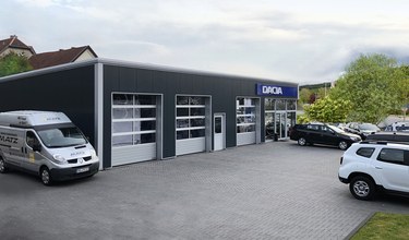 Werkstatthallenbau Werkstatthalle günstig bauen dank Systembauweise.