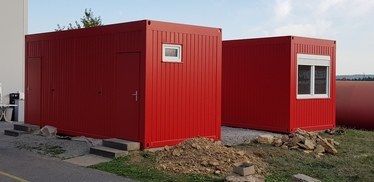 Baucontainer, Aufenthaltscontainer und Sanitärcontainer günstig kaufen