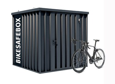 Container als Fahrradbox