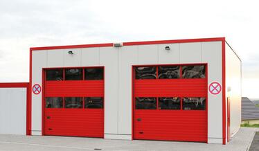 Fahrzeughallen - Feuerwehr Berlin Köpenik baut neue Fahrzeughalle für 2 Rettungsfahrzeuge.