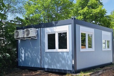Bürocontainer von Hacobau GmbH in Standardausführung kaufen