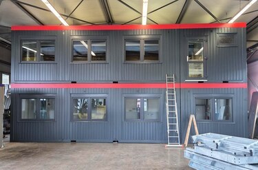 Bürocontaineranlage von Hacobau GmbH