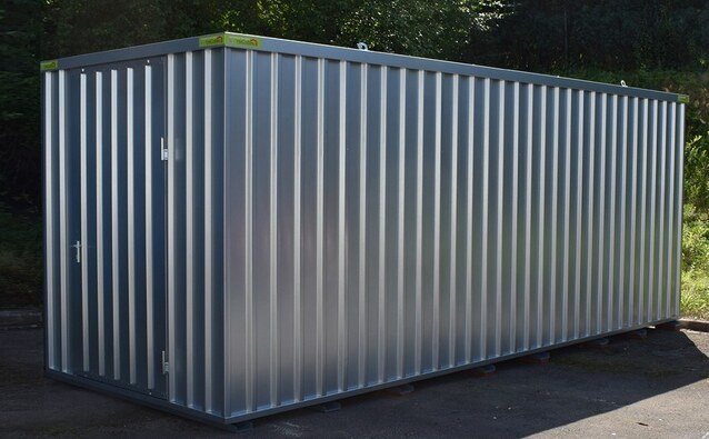 Stahllagercontainer von Hacobau