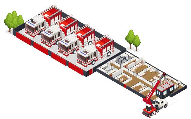 Feuerwehrgerätehäuser Neubau günstig bauen mit Hacobau GmbH Neuebau Feuerwehrgerätehäuser mit Hacobau GmbH