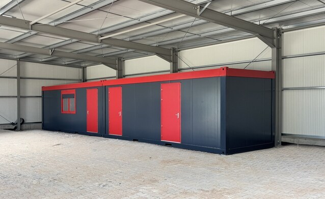 Aufenthaltscontainer günstig kaufen von Hacobau GmbH