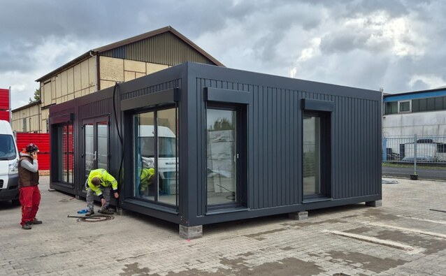 Bürocontainer von Hacobau GmbH