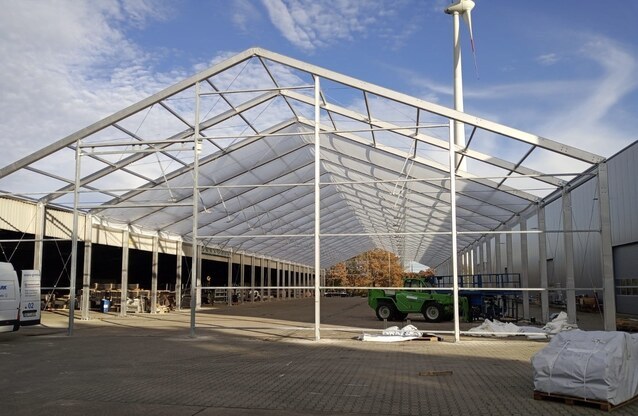 Zelthallen von Hacobau GmbH günstig kaufen